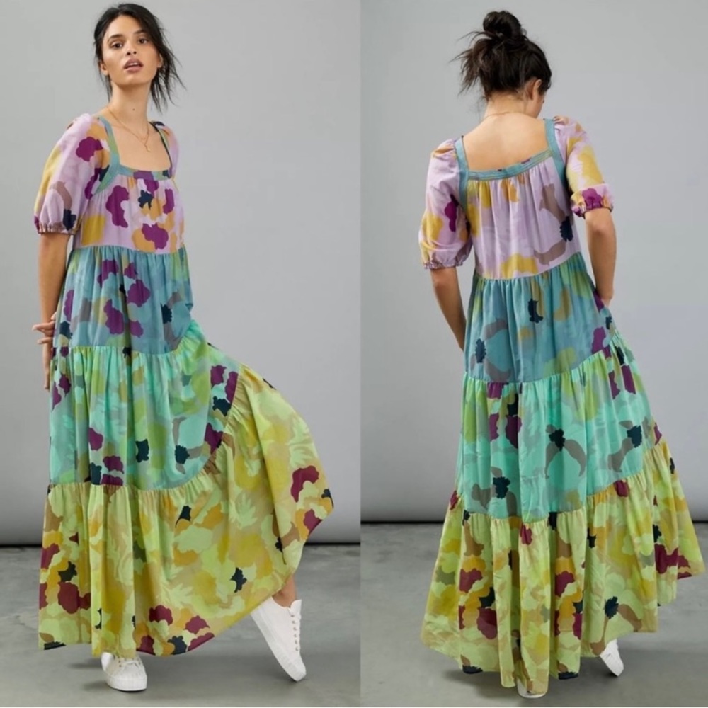 Anthropologie Maxi Dress Size 3X RARE